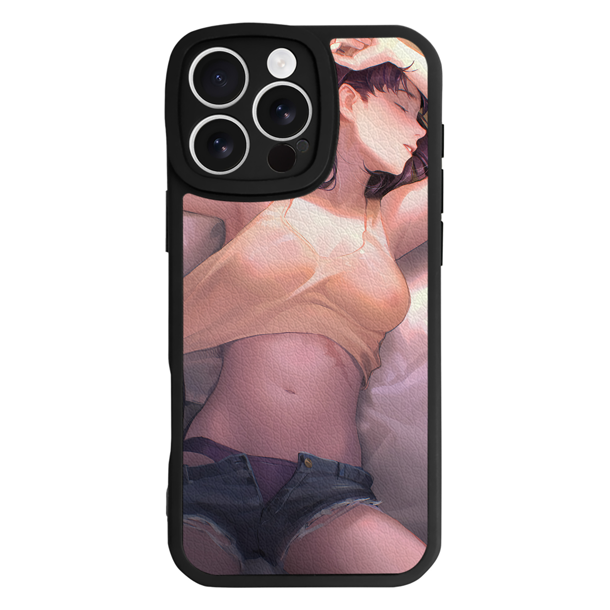 （画像用） EVA 新世紀エヴァンゲリオン 【iPhone 16シリーズ対応】シリコンスマホケース（レザー調） 材質：シリコン